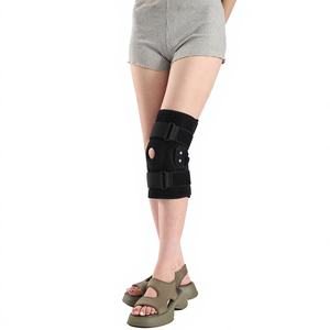 Rodillera Médica con Bisagra para Rehabilitación de Lesiones de Menisco, Ligamento Rotuliano, Distensión de <span class=keywords><strong>Ligamentos</strong></span>, Eficacia en la Sinovitis - Product Image 1