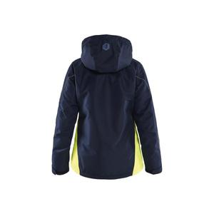 BLAKLADER - 497219778633XL Women's <b>Lightweight</b> lined Shell <b>Jacket</b> Dark navy blue/<b>Hi</b>-<b>vis</b> yellow - EAN 7330509890295 WORK <b>JACKETS</b> - Product Image 2