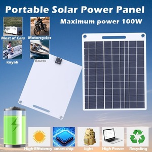 Panel Solar Flexible de Silicio Monocristalino de 30W, 22% de Eficiencia, Portátil, Impermeable, con Dos Puertos USB 3.6V-5V, Venta al Por Mayor de Fábrica - Product Image 5