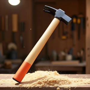 Marteau de charpentier Ttake 5087 avec manche en bois et pointe orange pour la menuiserie et le ciselage - Product Image 3