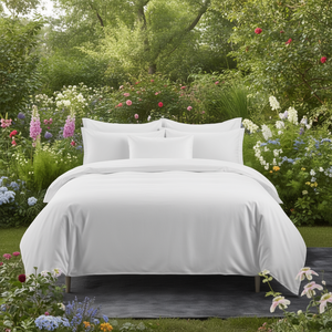 Juego de Sábanas King Size de Microfibra Royal Comfort, 4 Piezas, Lisas y Teñidas, para Uso Doméstico en Todas las Estaciones - Product Image 2