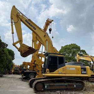 Excavatrice sur chenilles d'occasion Komatsu Pc350-7 PC350, vente en gros d'équipements de construction d'occasion, excavatrice PC300 PC300-7 hydraulique - Product Image 4