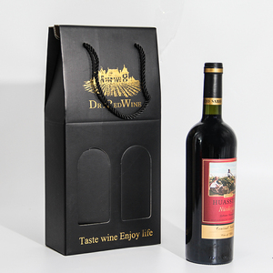 Sẵn Sàng Vận Chuyển Theo Yêu Cầu Hai Chai Ba Chai Túi Đựng Bia Rượu Sâm Banh Bao Bì Giấy Gợn Sóng Hộp Đựng Rượu Quà Tặng Túi Đóng Gói - Product Image 1