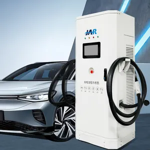 JAR Manufacturers 250A 120KW Display Screen Card Swipe To Start EV Dc Fast Electric Car Charger Station