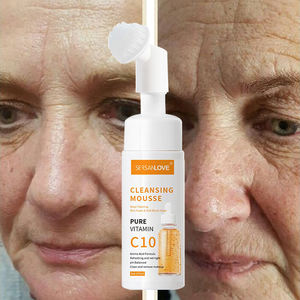 Private Label Organic Makeup Remover Face Wash aminoacido detergente viso schiuma Mousse detergente vegano - Product Image 5