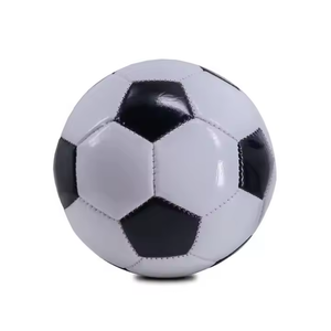 Ballon de football miniature taille <span class=keywords><strong>2</strong></span>, cousu à la machine, écologique, durable, léger, en PVC, pour enfants, sports d'équipe, usage intérieur, dégonflé - Product Image 2