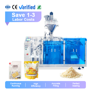 Máquina de Empaquetado de Bolsas Preformadas de Alta Velocidad, Máquina de Llenado y Sellado de Polvo de Queso y Leche de Soya - Product Image 1