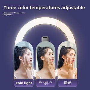 Thêm dài 2.3m p220q/p225q với 10inch điền vào ánh sáng cho Bluetooth điều khiển từ xa phát sóng trực tiếp khung không gỉ Selfie <span class=keywords><strong>Stick</strong></span> - Product Image 5