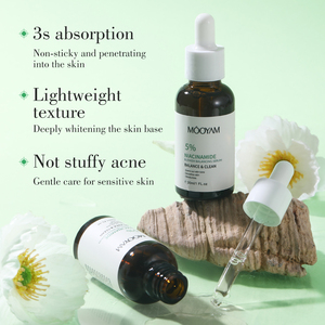 Suero de imperfecciones de niacinamida, Etiqueta Privada, productos naturales para el cuidado de la piel, suero facial Blanqueador - Product Image 5