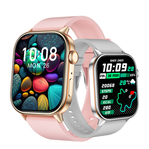 QX17 GPS <span class=keywords><strong>orologio</strong></span> intelligente per il ciclo mestruale femminile assistente vocale BT musica 420 MAh IP68 impermeabile compatibile con Android - Product Image 1
