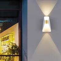 Lámpara led decorativa para interiores, luz de pared de barco pequeño y moderna