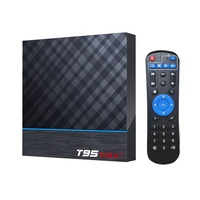Ihomemix Original T95max plus android tv box 4gb ram 32gb rom double wifi 8K câble tv box Amlogic S905x3 T95 max + android box