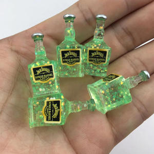 Botella de Vino de Resina de Simulación, Botella Grande para Bebidas, Agua Mineral, Botella con Destellos Finos, Miniatura, Adornos Pequeños para <span class=keywords><strong>Casa</strong></span> de Muñecas - Product Image 4