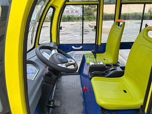 Popular Autobús Eléctrico de Turismo de Siete Filas y 14 Asientos Marca XCEGO, Venta Directa de Fábrica China para Parques - Product Image 5