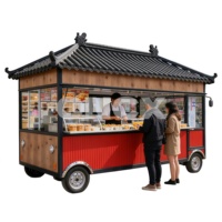 Chariot de restauration pliable avec parasol à vendre – Faible coût de démarrage – Idéal pour le petit-déjeuner, les beignets et le pop-corn