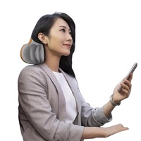 Almohada de Masaje Shiatsu en Forma de U para Cuello y Hombros con Calor, Almohada de Masaje Portátil para Aliviar el Dolor