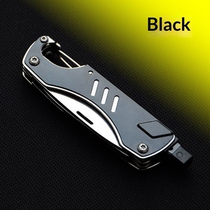 Cuchillo multifunción, cuchillo plegable de acero inoxidable para emergencias, rompecristales para coche, navaja multiusos - Product Image 6