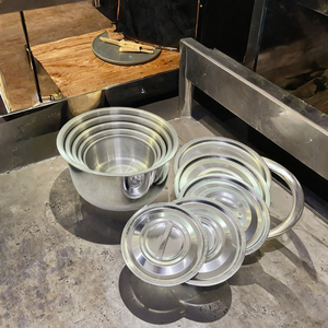 Bộ nồi chảo inox Yolecen bán chạy, thiết kế hiện đại, tiết kiệm, 5 món, gồm nồi và chảo - Product Image 3