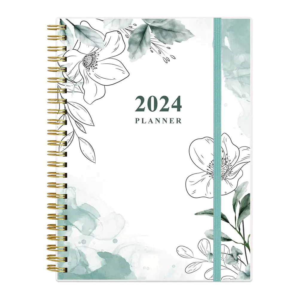 New Custom Portable Premium PU Budget Planner Loose Leaf Notebook A5 Agendas Binder Budget 100 Envelope Saving Challenge