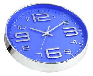 12 inch thiết kế quyến rũ khắc quay số OEM Logo chấp nhận được Văn phòng Phòng phòng khách sạn Deco Quà tặng khuyến mại đồng hồ treo tường - Product Image 4