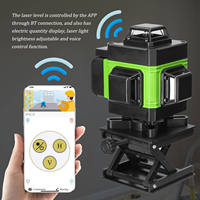 Meilleure Vente Niveleur Laser 4D 16 Lignes Auto-Nivelant 360°, Mesure Précise Intérieure et Extérieure, Tension 100-240V