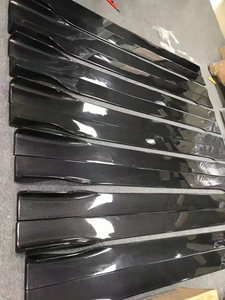 Faldones Laterales Universales de Fibra de Carbono para <span class=keywords><strong>Mercedes</strong></span> <span class=keywords><strong>Clase</strong></span> <span class=keywords><strong>A</strong></span>, C, E, Modelos CLA200, 220, C200L, C260L, Coupé, E63, E63S, E300L, <span class=keywords><strong>Longitud</strong></span> 215CM, 230CM - Product Image 2