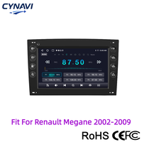 Navigateur GPS 7 pouces pour Renault Mégane 2 2002-2009, unité principale Android pour voiture avec Carplay et garantie d'un an