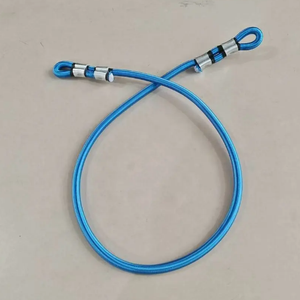 Cordon élastique réglable en latex pour trampoline, 10 mm/12 mm, 1,2 mètres, bleu, corde extensible - Product Image 4