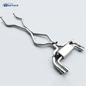 ระบบท่อไอเสียแบบ Catback พร้อมวาล์ว สำหรับ BMW X5 G05 M50i N63 4.4T V8 ผลิตจากสแตนเลส 304 พร้อมระบบควบคุมวาล์วแบบรีโมท - Product Image 4