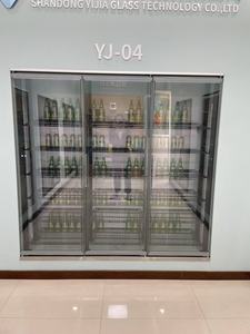 Chambre froide et congélateur commerciaux avec portes en verre trempé double et gaz argon pour refroidisseurs de fleurs - Bon prix - Product Image 6