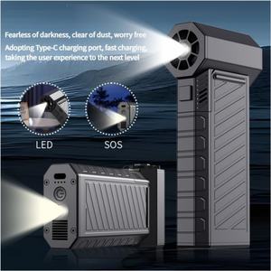 Soplador de Aire Portátil Inalámbrico de 131000 RPM, Mini Ventilador Turbo Jet de 180W, Secador de Autos Eléctrico de Mano, Soplador para Barbería - Product Image 6