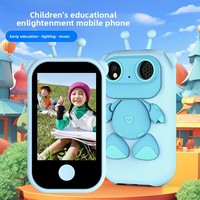 Cámara Infantil con Sensor CMOS 4K HD, Pantalla Táctil de 2.8 Pulgadas, Juguete de Plástico para Fotos y Vídeos para Niños de 3 a 6 Años, Dispositivo Educativo de Aprendizaje
