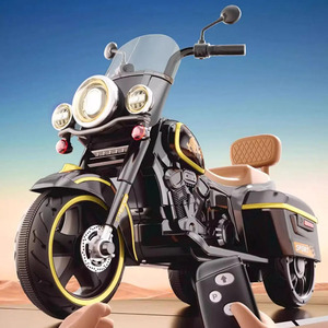 Motocyclette électrique pour enfants, tricycle rechargeable avec télécommande, jouet pour enfants de 1 à 6 ans - Product Image 3