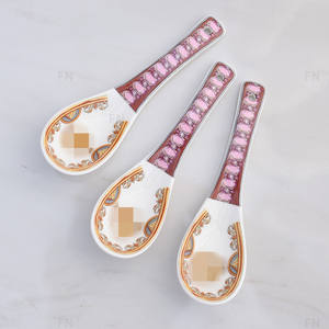 Juego de cuenco y cuchara de cerámica de lujo europeo de gran venta - Product Image 3