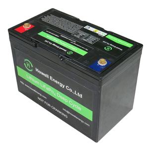 超長寿命5000サイクル充電式Lifepo4 12Vリチウムイオンバッテリー（EVおよびソーラー街路灯用） - Product Image 5