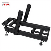 Simulador de Carreras Deportivo, Cabina de Simulación con Estructura de Aluminio, Asiento de Carreras, Soporte para Volante para ESports