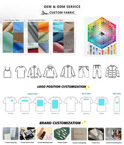 メーカーカスタマイズロゴジッパーパーカースクエアフェイクレザー毛皮フードブランクソリッドヘビー級メンズ酸洗浄穴パーカー - Product Image 5