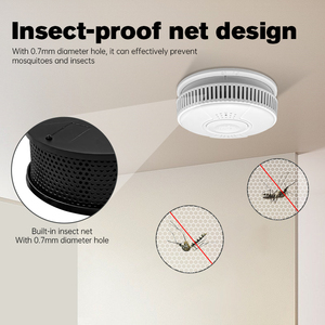 Rf <span class=keywords><strong>868MHz</strong></span> En 14604 Pin hoạt động báo cháy cảm biến Nhà cung cấp không dây kết nối báo cháy Báo động khói Detector Tester - Product Image 6
