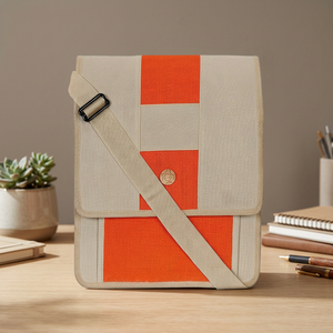 Bolsa de compras de yute de fibra natural duradera, ecológica, reutilizable, con cierre de cordón, colores personalizados para hombres y mujeres - Product Image 4
