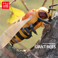 HW Radio Control Animal juguetes simulación insecto lindo infrarrojo abeja modelo remoto RC divertido infrarrojo nivel juguetes para mascotas