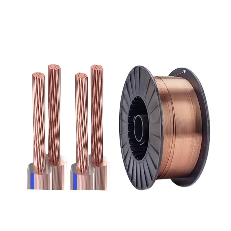 Alambre de cobre magnético para bobinado de motor, alambre de cobre esmaltado para litz