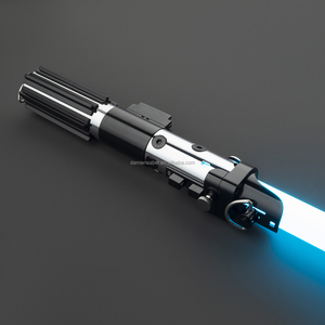 Sables Metal Hilt Heavy Dueling Hoja <span class=keywords><strong>de</strong></span> policarbonato Led Saber Proffie <span class=keywords><strong>Sound</strong></span> Board <span class=keywords><strong>Blaster</strong></span> Lock up para fiesta - Product Image 4