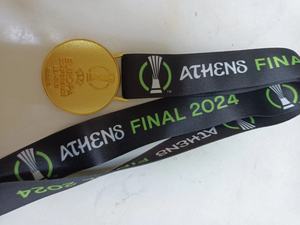 2024เหรียญรางวัลพรีเมียร์สำหรับการแข่งขันยูโรปาเหรียญรางวัลกีฬาโลหะ - Product Image 6