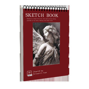 Cuaderno <span class=keywords><strong>de</strong></span> <span class=keywords><strong>Dibujo</strong></span> Personalizado A4/A5/A3, Cuaderno <span class=keywords><strong>de</strong></span> Arte Grueso para Estudiantes, Libro <span class=keywords><strong>de</strong></span> <span class=keywords><strong>Dibujo</strong></span> en Blanco con Temática Personalizada, Papel para Dibujar a Mano y con Lápiz - Product Image 1