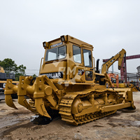 Tracteur sur chenilles d'occasion CAT D6D pour projets de terrassement, 14 tonnes, D7G D6C D5B, fournisseur de machines de construction CAT D6D