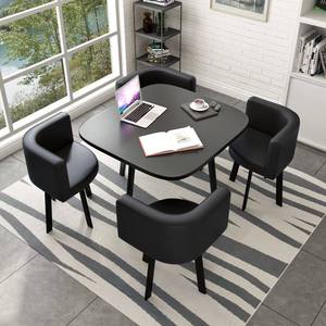 Luxury Modern Round Dining <strong>Table</strong> with 4 Convertible Chairs Nordic Fashion Home Furniture for Kitchen or Coffee <strong>Mesas</strong> De Jantar - Product Image 5