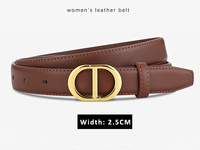 Ceinture en cuir véritable noire pour femme avec boucle rose, accessoire élégant de design tendance