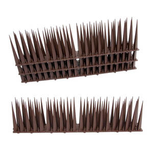 Picots <span class=keywords><strong>anti</strong></span>-oiseaux en plastique, dissuasif efficace contre les oiseaux pour protéger votre maison des <span class=keywords><strong>pigeons</strong></span>, solution de contrôle des oiseaux bon marché et facile - Product Image 1