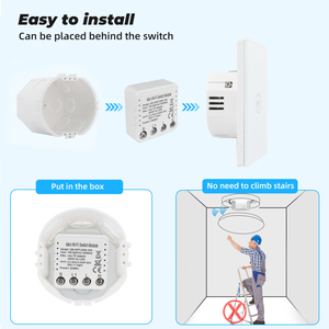 Alta calidad TUYA wifi inteligente interruptor 16A inteligente interruptor de relé módulo - Product Image 6