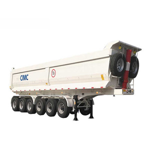 Semirremolque Volquete <span class=keywords><strong>de</strong></span> 3 Ejes con Descarga Trasera Hidráulica <span class=keywords><strong>de</strong></span> 60 Metros Cúbicos, el Más Vendido <span class=keywords><strong>de</strong></span> Vehicle Master - Product Image 1